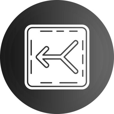 ok simgesinin vektör illüstrasyonu