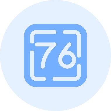 767 simgesinin vektör illüstrasyonu