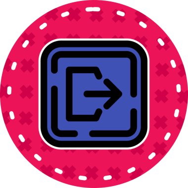 oyun simgesi vektör çizimi