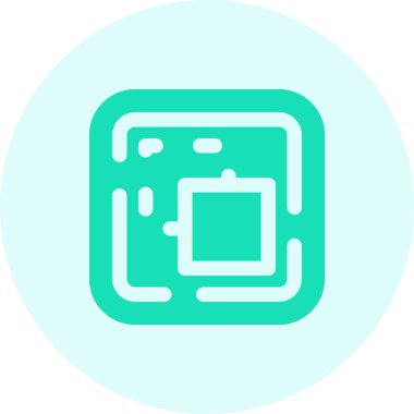 seo modern simgesinin vektör illüstrasyonu