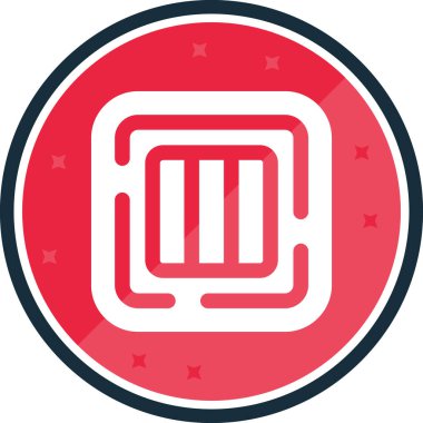 ABD bayrak simgesi modada izole edilmiş arkaplan