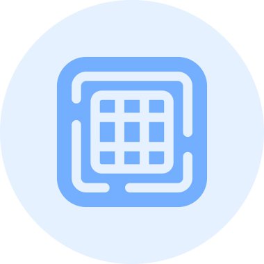 Web simgesi, basit vektör illüstrasyonu