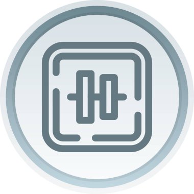 Modern b 'nin vektör illüstrasyonu eksik simgesi