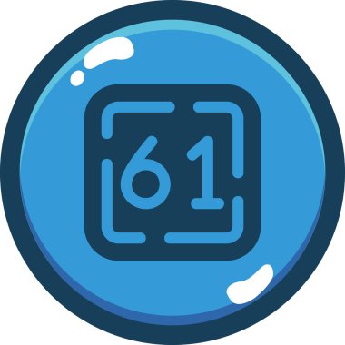 8 numaralı simge vektör illüstrasyonu