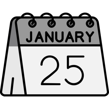 16 Ocak takvim simgesi