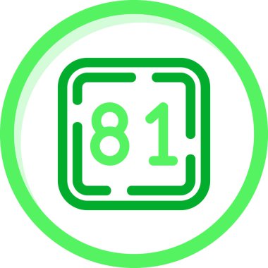 76 artı modern vektör simgesi, vektör illüstrasyonu