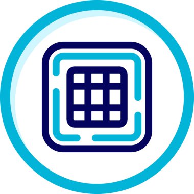 seo modern simgesinin vektör illüstrasyonu