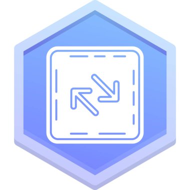 ok yönü ikon vektör illüstrasyon tasarımı