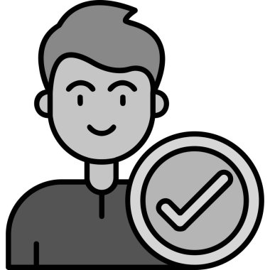 Avatar işadamı simgesini kontrol et