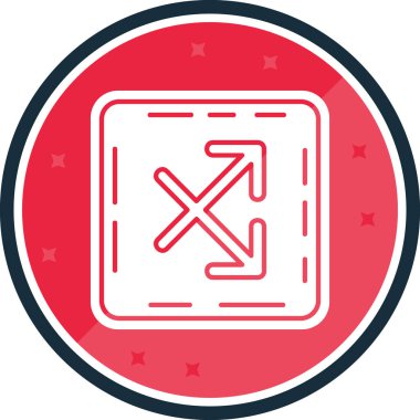 ok simgesi vektör illüstrasyonu