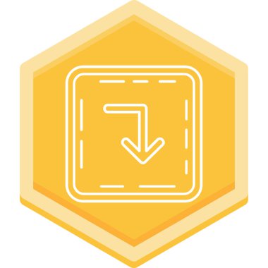 Modern bir tasarımın vektör illüstrasyonu