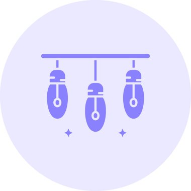 Benzersiz klima vektör simgesi