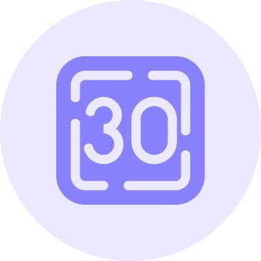 3d hız simgesi vektör çizimi