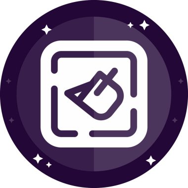 Modern b 'nin vektör illüstrasyonu eksik simgesi