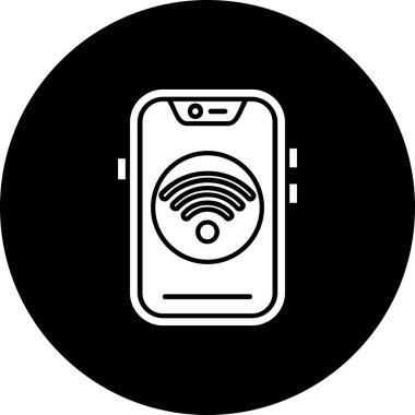 Vektör illüstrasyonu, akıllı telefon simgesi