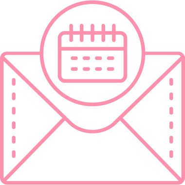 posta vektör satırı simgesi