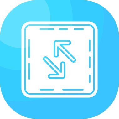 Beyaz arkaplanda ana çizgi ok simgesi izole edildi. Ok başı sembolü. Navigasyon işaretçisi işareti. vektör.