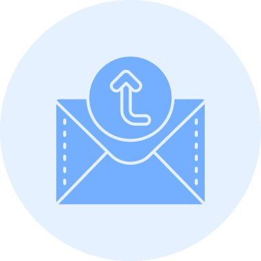 E-posta. Web simgesi basit illüstrasyon