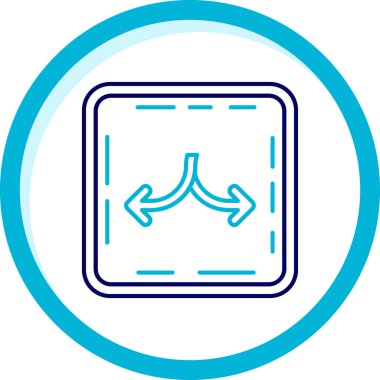 Modern b 'nin vektör illüstrasyonu eksik simgesi