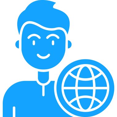 genel iş dünyası simgesi ana hat biçiminde