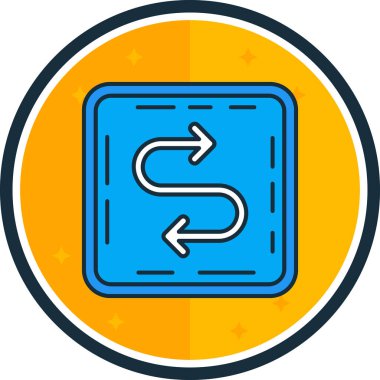 seo modern simgesinin vektör illüstrasyonu