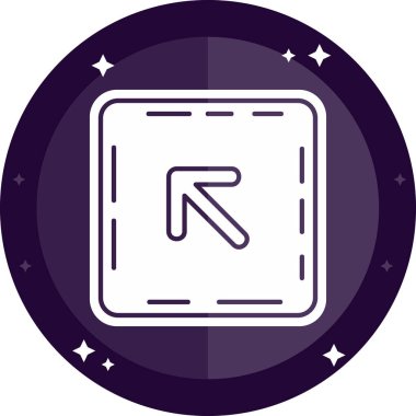 Yol işaretinin vektör illüstrasyonu