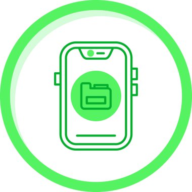 akıllı telefon vektör illüstrasyon tasarımı