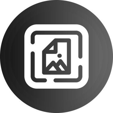 Modern bir simgenin vektör illüstrasyonu