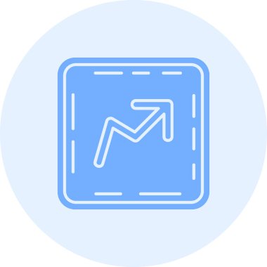 İş simgesinin vektör illüstrasyonu