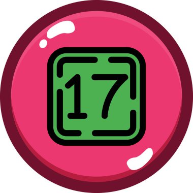 Bilardo mu? Web simgesi basit illüstrasyon