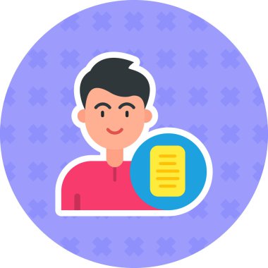 Kitap. Web simgesi basit illüstrasyon