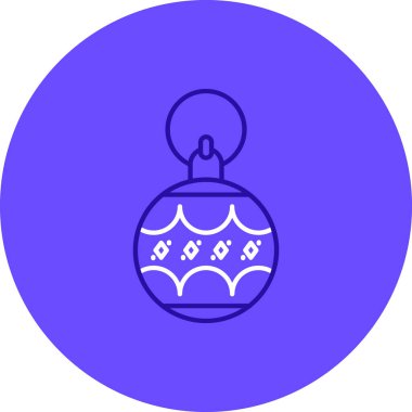 Benzersiz gösterişli vektör çizgisi simgesi