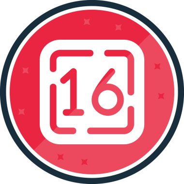 16 numaralı işaret simgesi