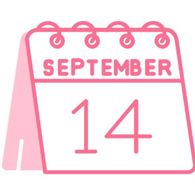 takvim sayfası simgesi, vektör tasarımı