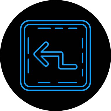 ok simgesinin vektör illüstrasyonu