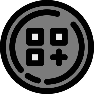 Modern bir simgenin vektör illüstrasyonu