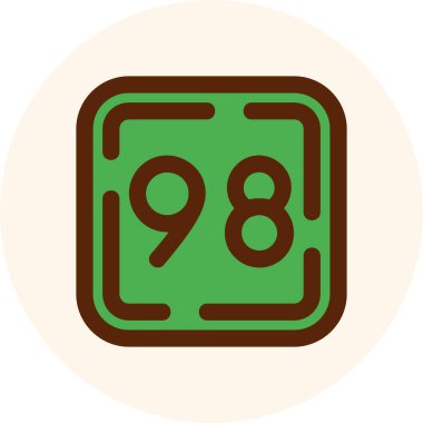 çikolata simge vektör çizim