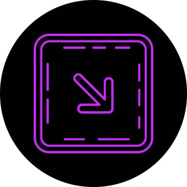 ok simgesinin vektör illüstrasyonu