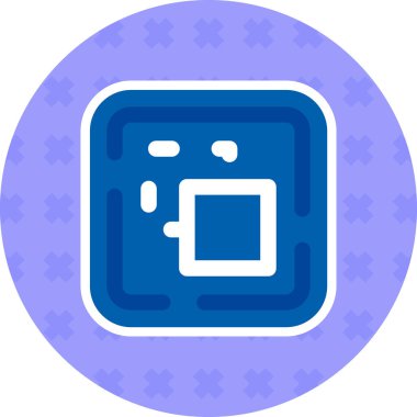 Takvim simgesinin vektör illüstrasyonu