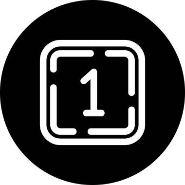 Modern bir simgenin vektör illüstrasyonu