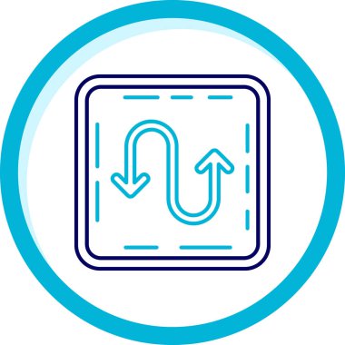 Ok. Web simgesi basit tasarım