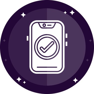 vektör telefon web simgesi