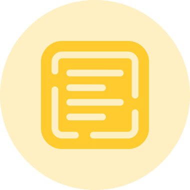 belge simgesi vektör illüstrasyonu