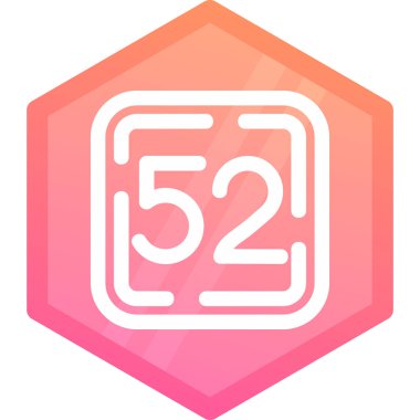 Modern bir simgenin vektör illüstrasyonu