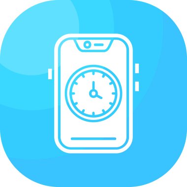 akıllı saat vektör simgesi