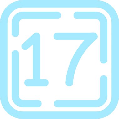 Tek bir simgenin vektör illüstrasyonu