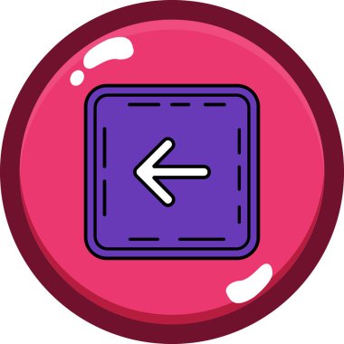 Modern b 'nin vektör illüstrasyonu eksik simgesi