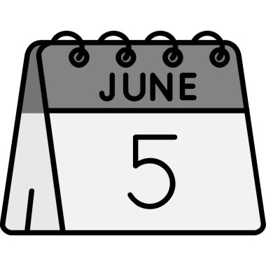 Takvim simgesi vektör illüstrasyon tasarımı