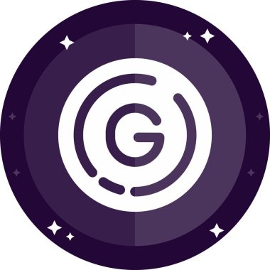 Bozuk para. Web simgesi basit illüstrasyon