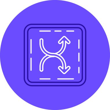 Ok vektör çizim simgesi